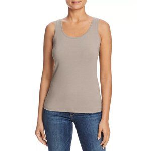 NWT NIC+ZOE Stretch Cotton Tank in Mushroom